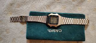 Reloj Casio Digital A178W Vintage Plateado