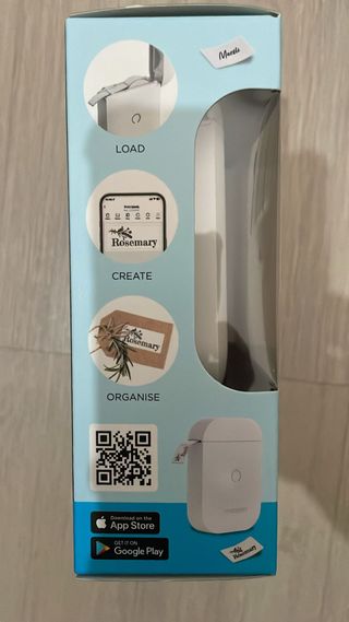 Impresora de etiquetas Fichero Bluetooth Blanca