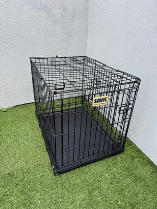 Jaula para mascotas negra