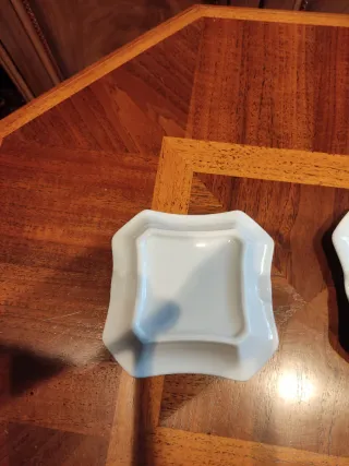 Lote 2 Ceniceros Porcelanas Bidasoa