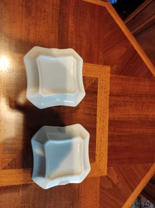 Lote 2 Ceniceros Porcelanas Bidasoa