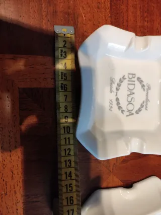 Lote 2 Ceniceros Porcelanas Bidasoa