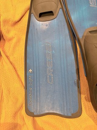 Aletas Cressi Buceo/Snorkel, modelo rondine light