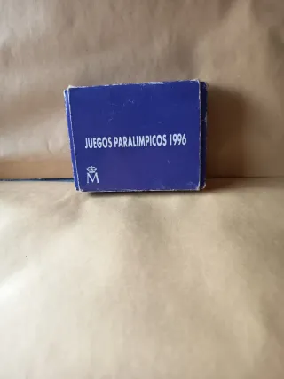 Moneda Plata Juegos Paralímpicos 1996