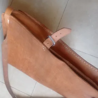 Bandolera vintage piel