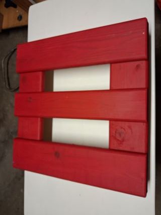 Carrello portavasi fatto a mano