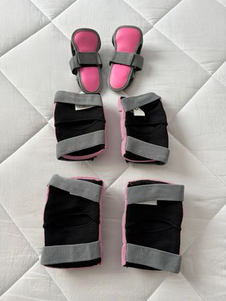 Lote protecciones patinaje infantil