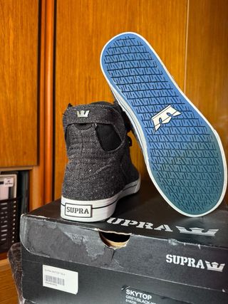 Supra Skytop Grey/Black-White Zapatillas
