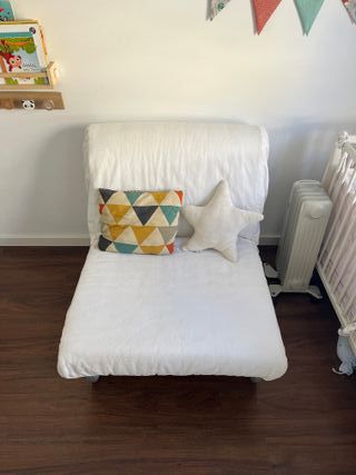 Sillón cama IKEA blanco