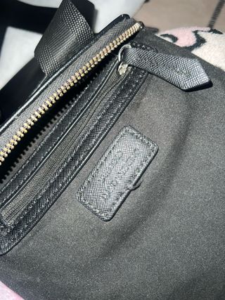 Bandolera Valentino Negra Hombre