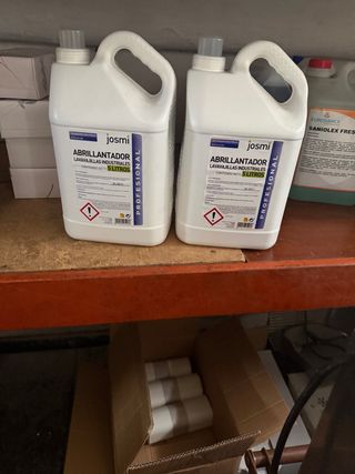 2 Garrafas Abrillantador Lavavajillas Josmi 5L