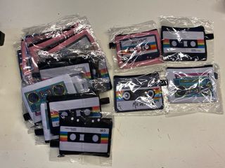Pack 20 Bolsita monedero cassette (variados)