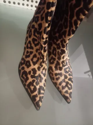 Botines Bershka Animal Print