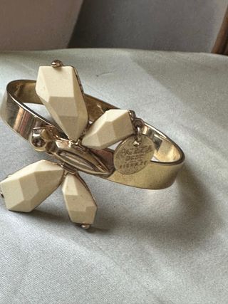 Bracciale Patrizia Pepe color oro e beige