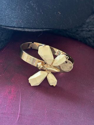 Bracciale Patrizia Pepe color oro e beige