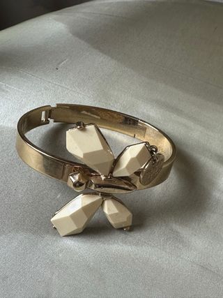 Bracciale Patrizia Pepe color oro e beige