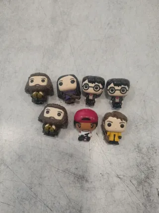 Lote 7 Mini Figuras Funko Pop