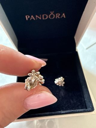 Pendientes flores pandora