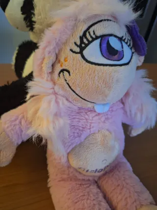 2 peluche Ciclopino e Ciclopina Mascotte Etnaland