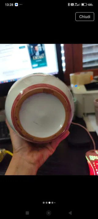 Uovo Ceramica Vietrese Fatto a Mano