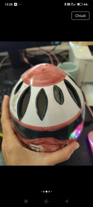 Uovo Ceramica Vietrese Fatto a Mano