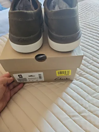 Zapatos Clarks Hombre Verde Talla 43