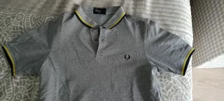 Polo Fred Perry Gris Talla M