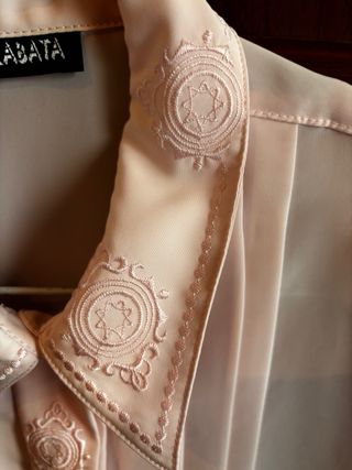 Blusa MALABATA rosa elegante