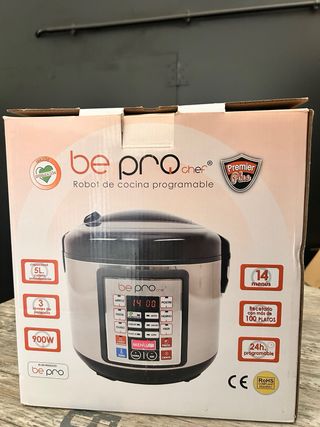 Robot Cocina Be Pro Chef Programable