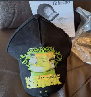 Gorra Shrek Cola Cao Negra