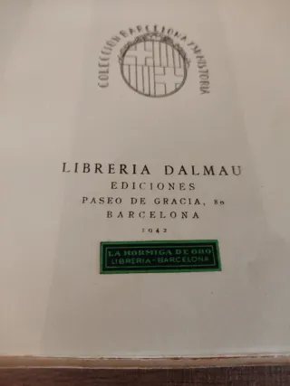 Libri antichi di Barcellona: Estampas Barcelonesas