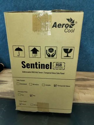 Caja Gaming Aerocool Sentinel ATX RGB Cristal