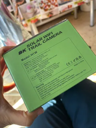 Cámara Fototrampeo Solar 8K 60MP WiFi