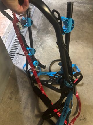 Porta bicicletas para maletero