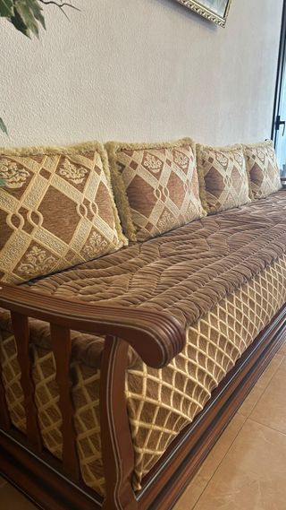 Sofá Marroquí Beige y Marrón