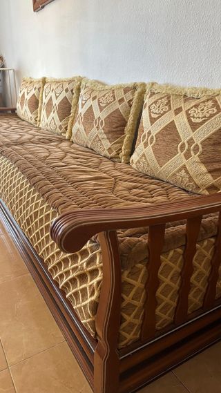 Sofá Marroquí Beige y Marrón