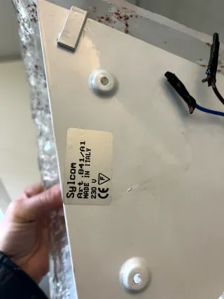 3 applique in vetro di murano sylcom made in Italy