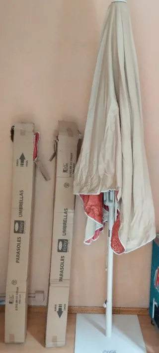 Sombrilla Coca-Cola 2.5x2.5m