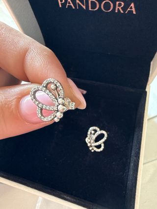 Pendientes Mariposa Pandora Plata