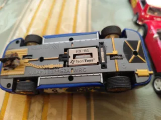 Lote 4 coches de slot