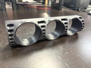 Soporte triple relojes BMW E30 52 mm