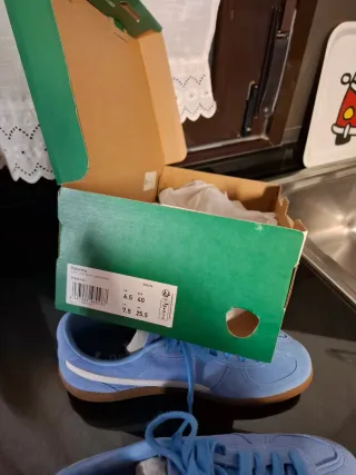 Zapatillas Puma Azul Claro