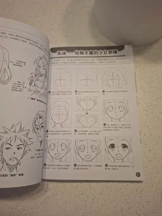 Colección de libros para dibujar manga