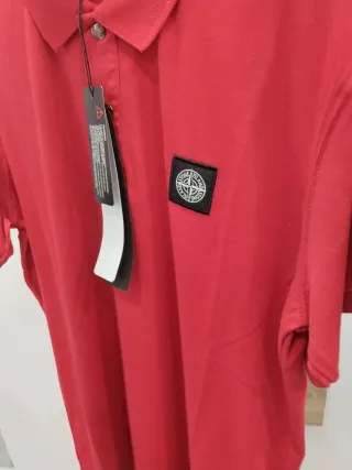 Camiseta Stone Island Roja