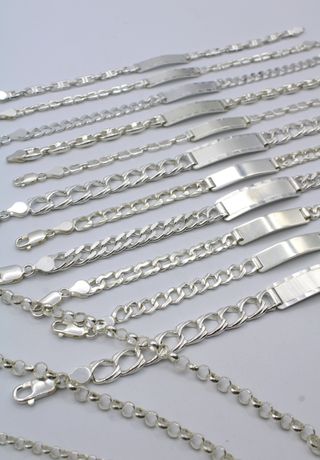 Lote Plata 925 - Pulseras al Peso