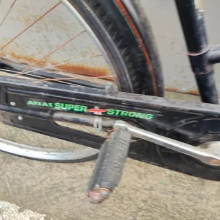 Bicicleta Clásica Negra Atlas