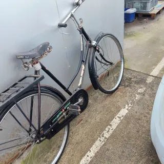 Bicicleta Clásica Negra Atlas