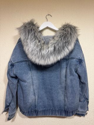 Cazadora vaquera con pelo