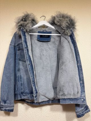 Cazadora vaquera con pelo