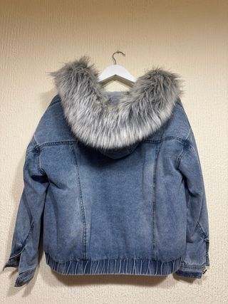 Cazadora vaquera con pelo